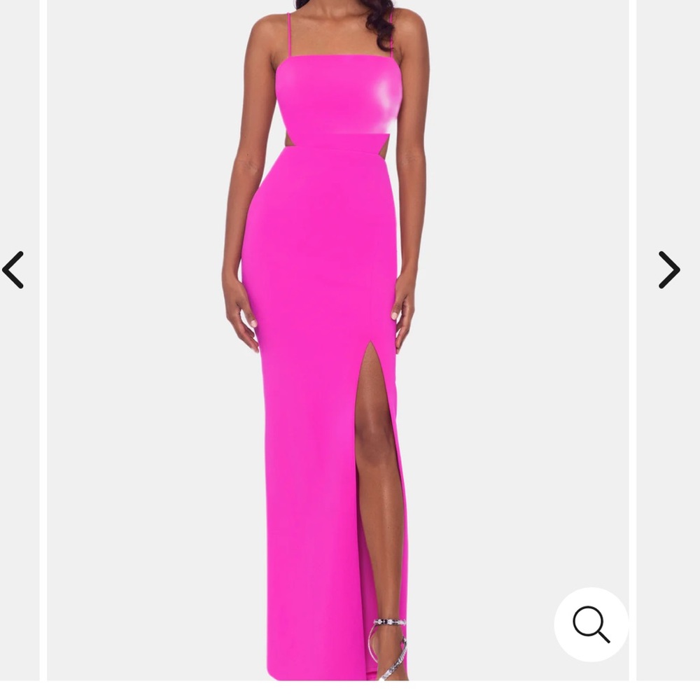 Xscape fushia formal dress